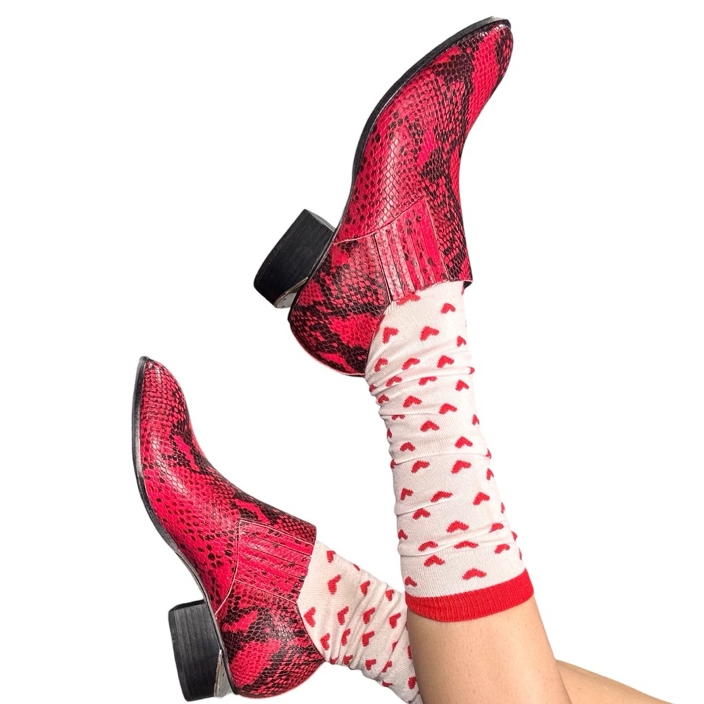 Silent D Snakeskin shoes